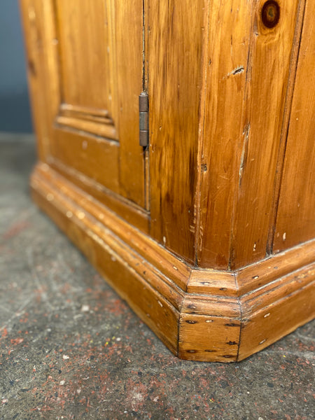 19th Century Victorian Pine Safe Stand Cupboard
