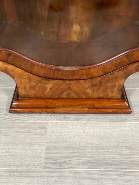 Art Deco Walnut Display Cabinet