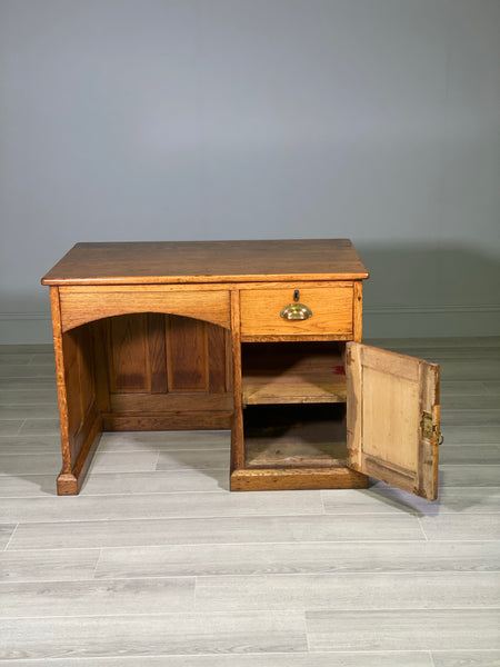 1930’s Oak Desk By Simpoles
