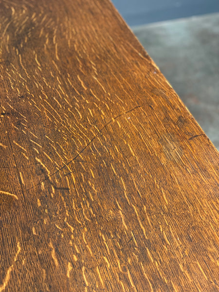 Victorian Carved Oak Church Altar Table