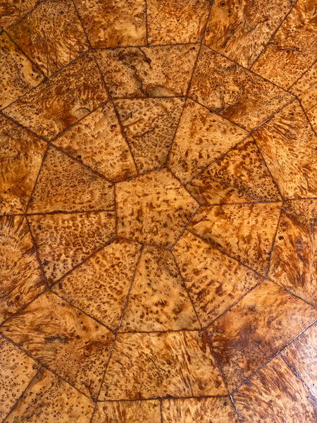 Art Deco Burr Yew Coffee Table