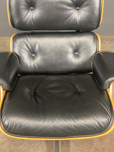 A Charles Eames Style Lounge Chair & Ottoman