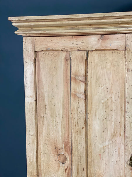 Large Victorian Pine School Housekeepers Cupboard