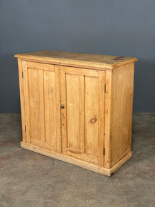 Victorian Pine School Cupboard