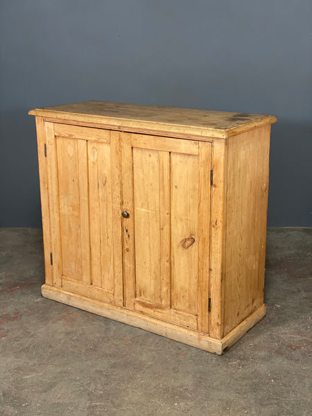 Victorian Pine School Cupboard