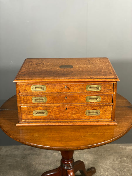 Antique Oak Cutlery Cabinet Mappin And Webb