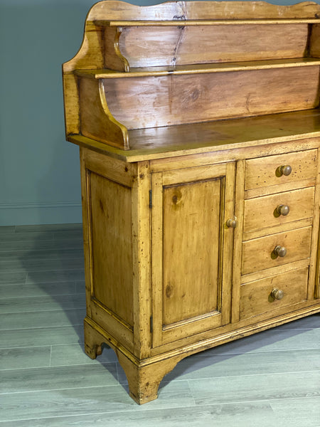 19th Century Pine Dresser