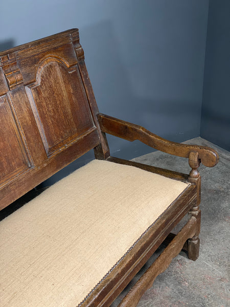 Early 19th Century Georgian Oak Settle