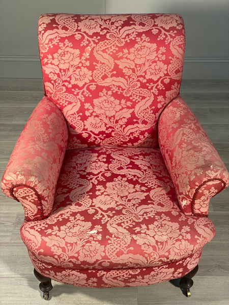 A Deep Seated 19th Century Country House Armchair