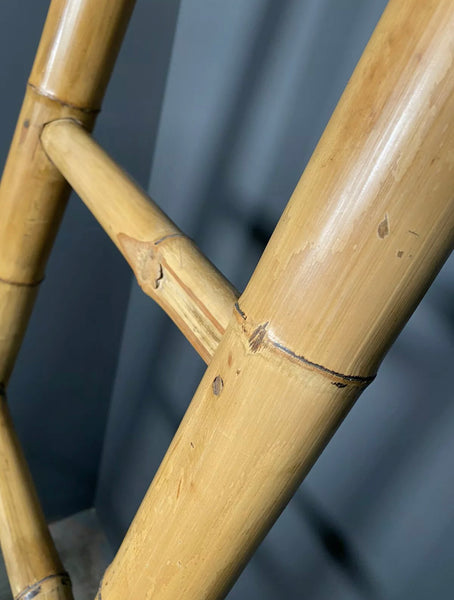Mid 20th Century French Bamboo Ladder
