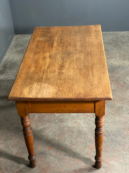 Victorian Oak Writing Desk