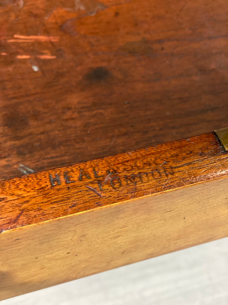 Small Victorian Writing Desk By Heals & Son London
