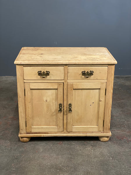 Small Victorian Pine Cupboard