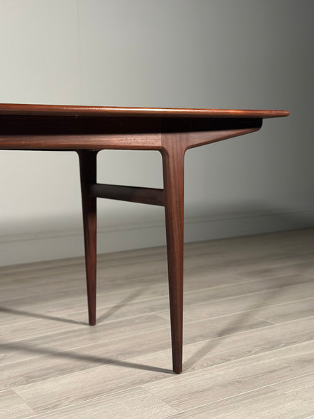 Solid Teak Dining Table By A. Younger