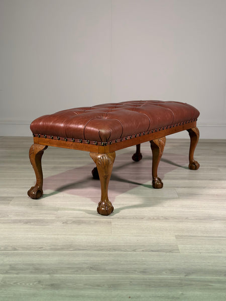 1920’s Leather Window Seat