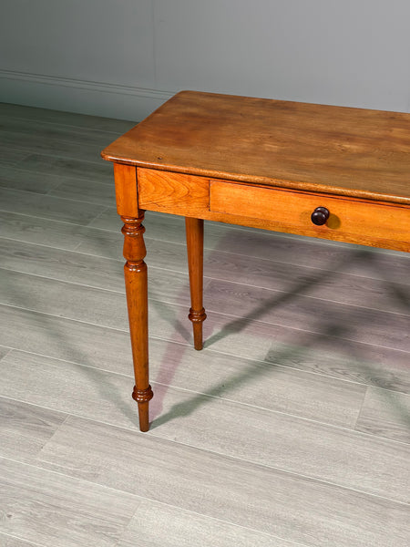 19th Century Satin Walnut Side Table
