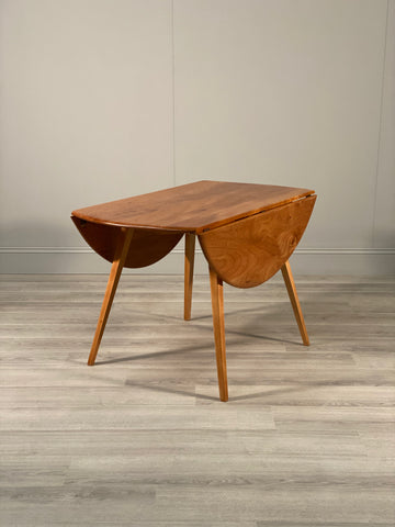 Ercol Elm Drop Leaf Dining Table