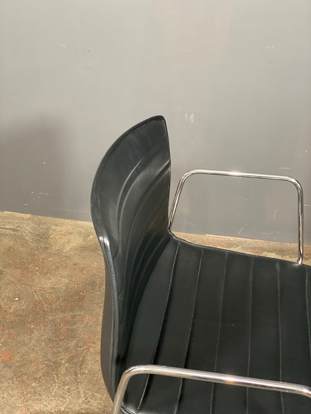 A Set Of 6 Stylish Italian Office Chairs by Arper