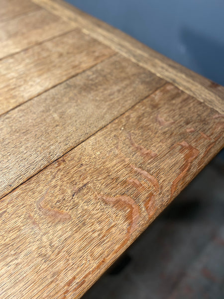 Early 20th Century Oak Refectory Table