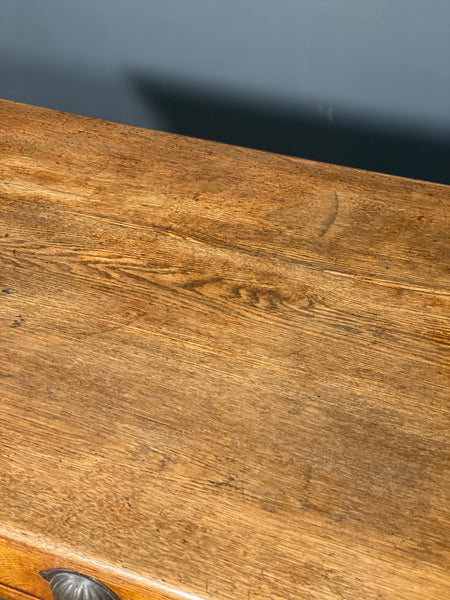 Victorian Oak Writing Desk