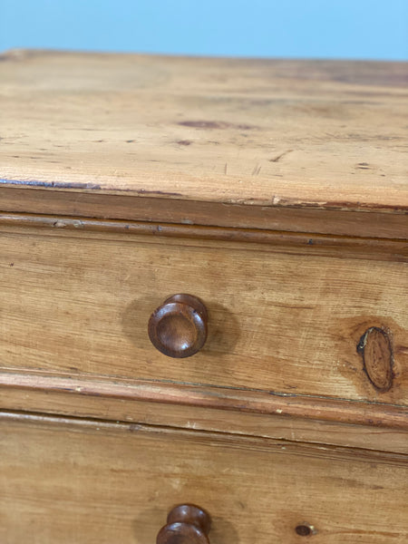 19th Century Pine Chest Of Drawers