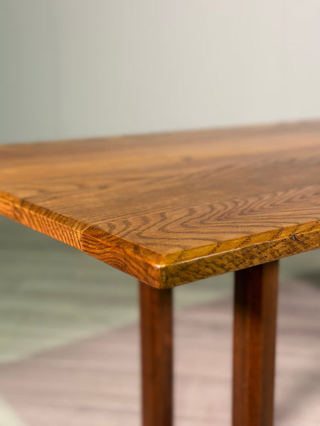 Arts and Crafts Oak Refectory Table By Arthur Reynolds Of Ludlow
