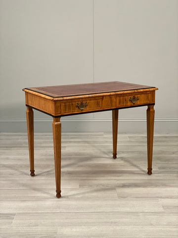 19th Century Burr Walnut Writing Desk