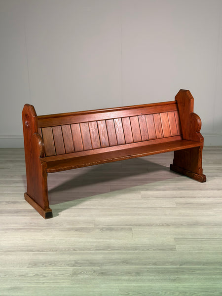 Antique Church Pew