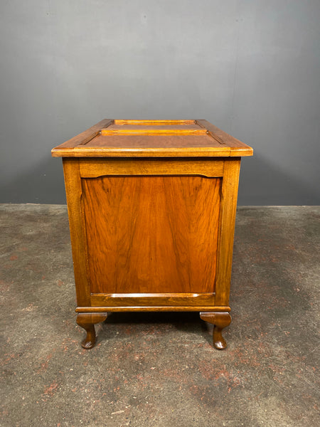 Mid 20th Century Walnut Bedding Box