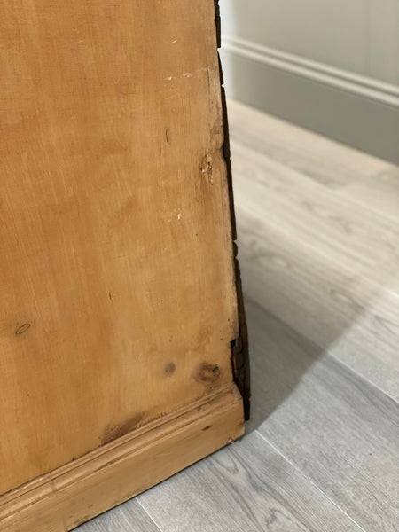 19th Century Pine Bank Of Drawers