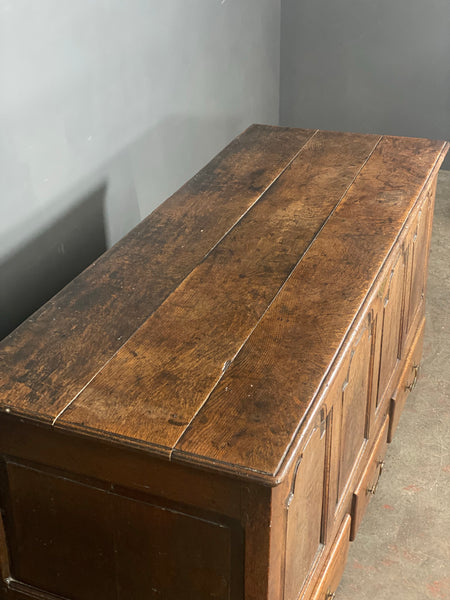 Large Georgian Oak Chest