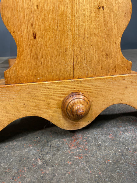 Small Light Oak Writing Desk c1920
