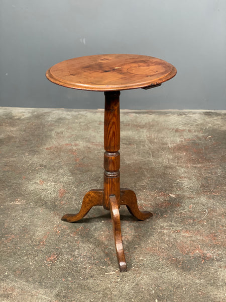 Victorian Pitch Pine Wine Occasional Table