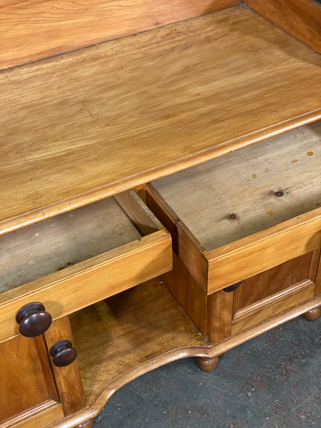 Victorian Satinwood Sideboard Dresser