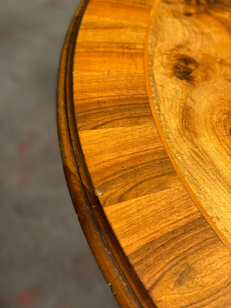 Burr Walnut Centre Table