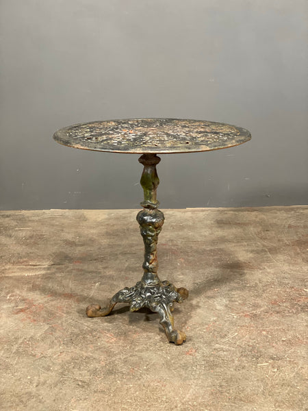 Antique Cast Iron Garden Table