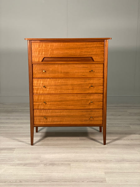 A 1960’s French Walnut Chest of Drawers By A. Younger
