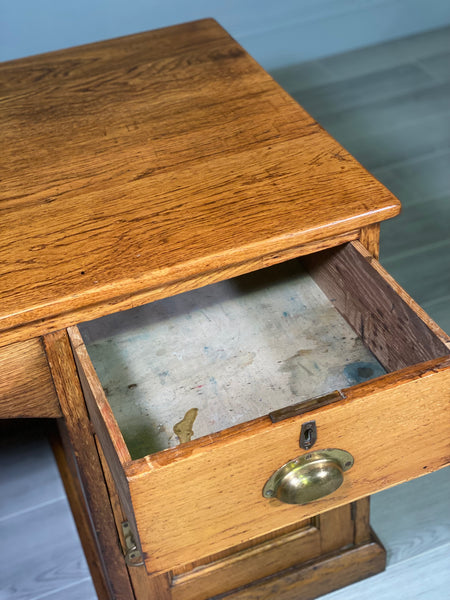 1930’s Oak Desk By Simpoles