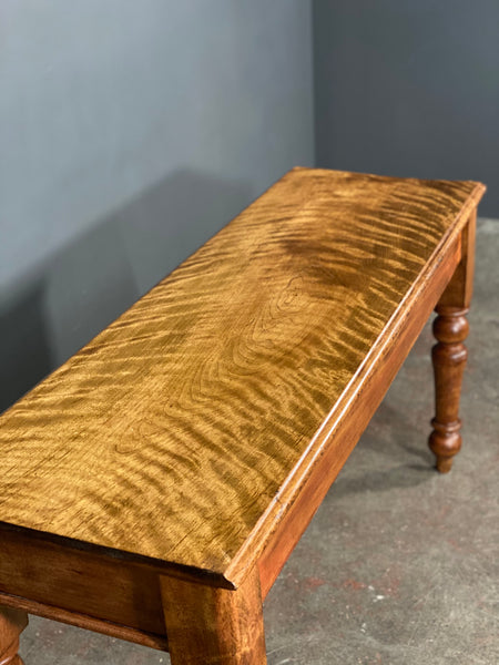 19th Century Satin Birch Scottish Console Table