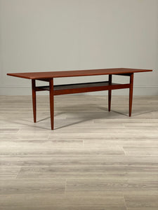 Large Danish Teak Coffee Table