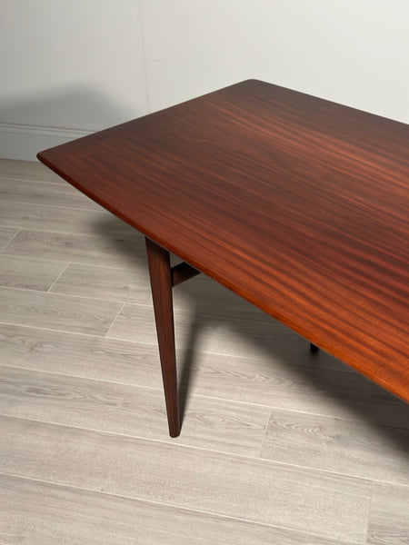 Solid Teak Dining Table By A. Younger