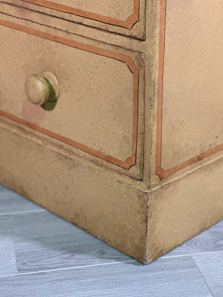 19th Century Pine Chest Of Drawers In Original Paint