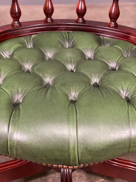 Vintage Chesterfield Captains Desk Chair