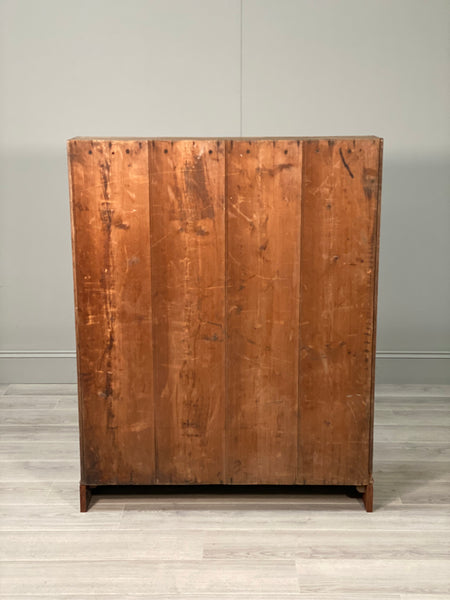 Antique Regency Waterfall Bookcase