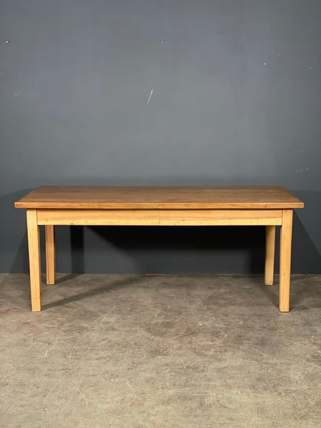 Science Lab Iroko Dining Table