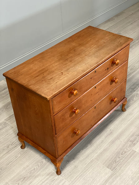 19th Century Pine Chest Of Drawer’s