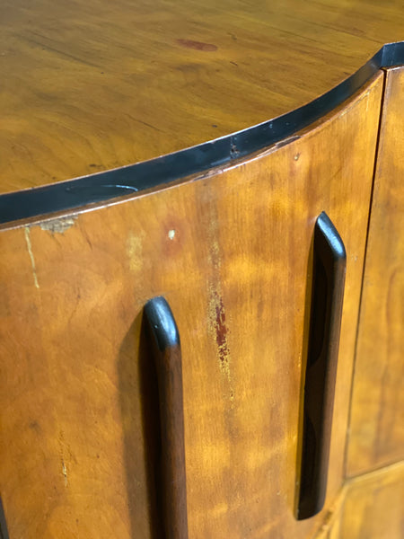 Art Deco Walnut Cabinet