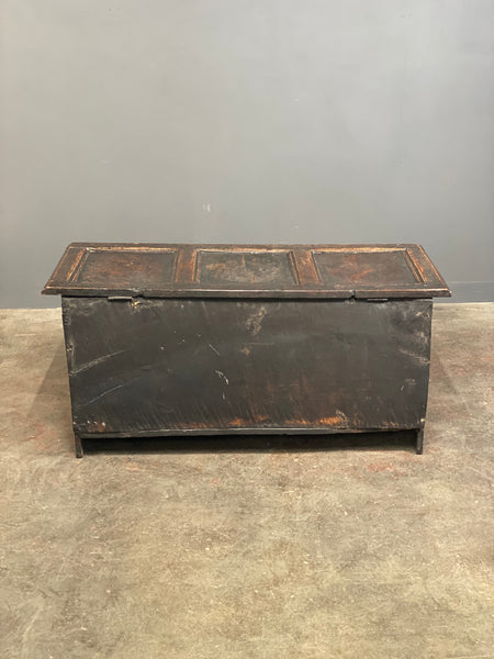 18th Century Carved Oak Georgian Chest
