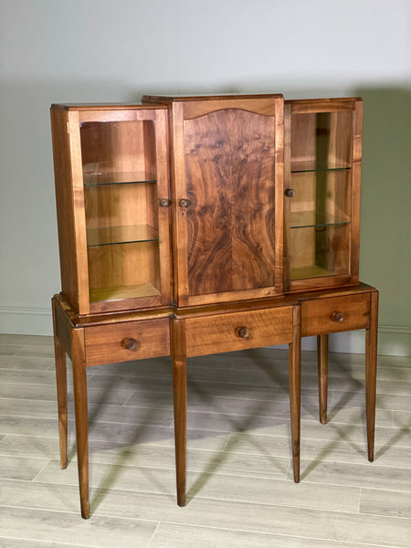 A Pair Of Walnut Cabinets By Arthur Reynolds Of Ludlow