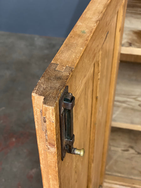 Victorian Pine School Cupboard